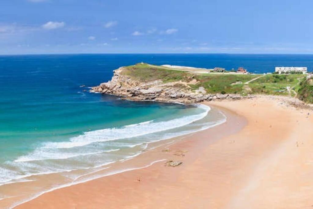 Apartamento Sunset Con Vistas Playa De Los Locos Suances Exterior foto
